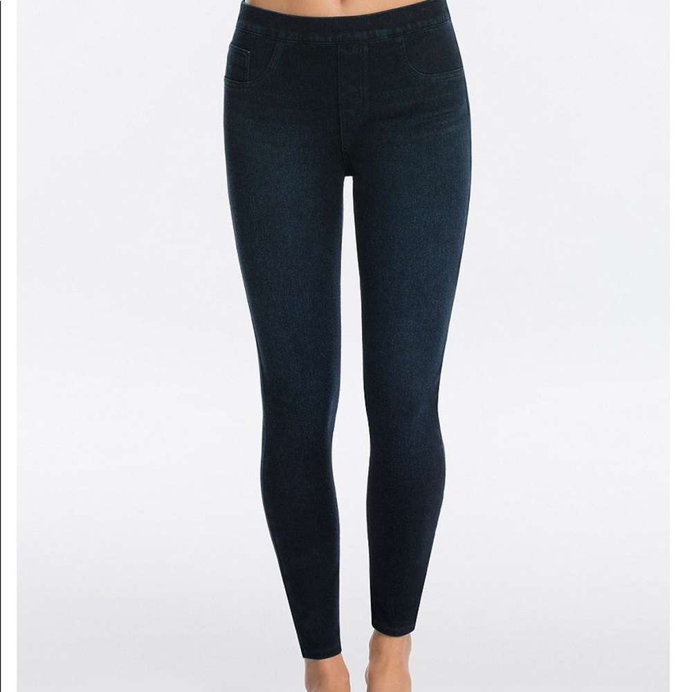Spanx Jean-ish Leggings Dark Wash